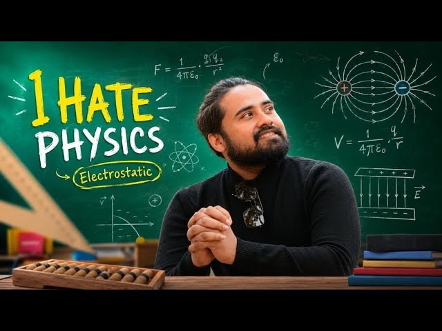 @doctoraayudh  I HATE PHYSICS | Electrostatics Class 12 & NEET/JEE | Dr. Aayudh (Brofessor)