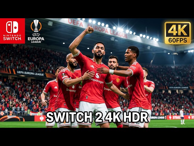 FC 27 Switch 2 - UEFA Europa League Gameplay 4K HDR