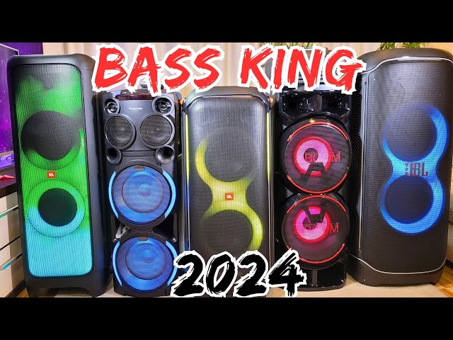 BASS TEST Biggest Party Speakers - JBL Partybox Ultimate, Panasonic Tmax50, JBL 710 JBL1000, LG RNC9