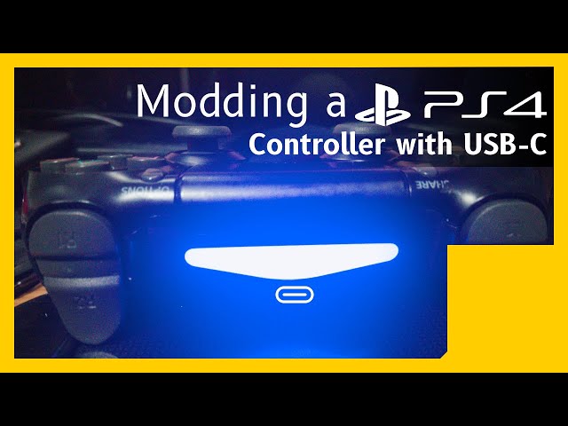 Modding a PS4 controller with USB-C