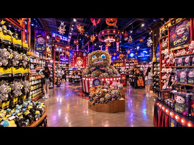 Shopping in China 🎃 Universal Studios Beijing’s Halloween Shop! 👻 Hami Kuma, Minions, Harry Potter