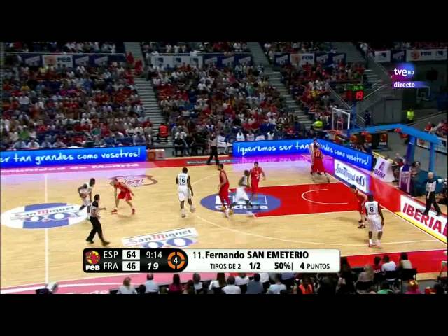 Spain vs. France - Olympic Games Warm-up (7/10/2012)