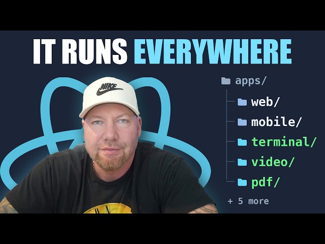 I Used 1 React Hook In 10 Platforms