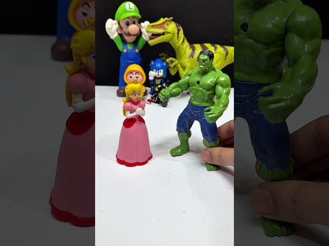 Princess Always Likes Mario Bros - Cute Toy #shorts #fun #mario