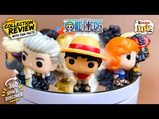 🏴‍☠️ Обзор коллекции Kinder Joy ONE PIECE Funko с кодами! Интересные факты о каждом персонаже!