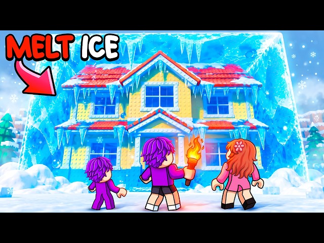 My House FROZE and I need to MELT it in Roblox