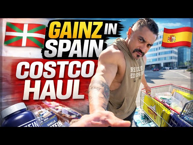You Can Still Get Your Gainz Whilst in Spain (Costco Haul)