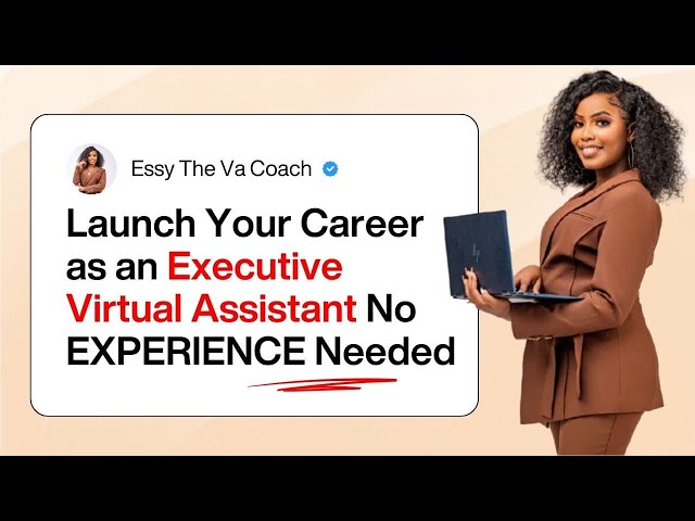How to Become an Executive Virtual Assistant in 2026💻 | Work From Home with Zero Experience.