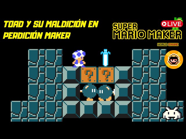 ÚLTIMO DIRECTO DE MAKER DEL MES - SuperMarioMakerWorldEngine