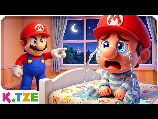 Baby Mario Hates Sleeping 🛏😭 Super Mario Odyssey Story