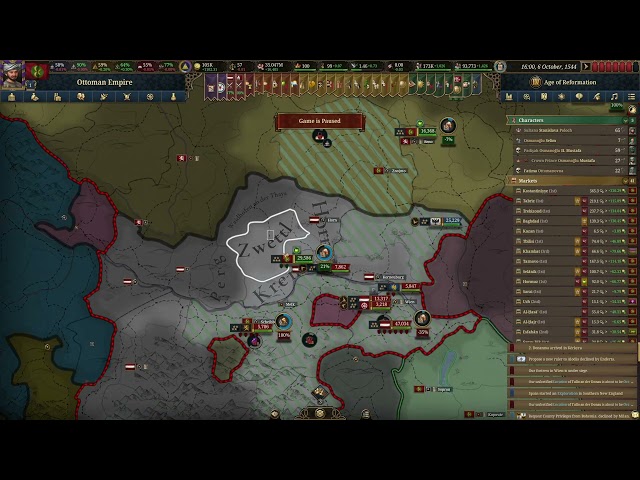 EU5 Ottoman Full Walkthrough Part 19 - The Alternative Path to Atlantic