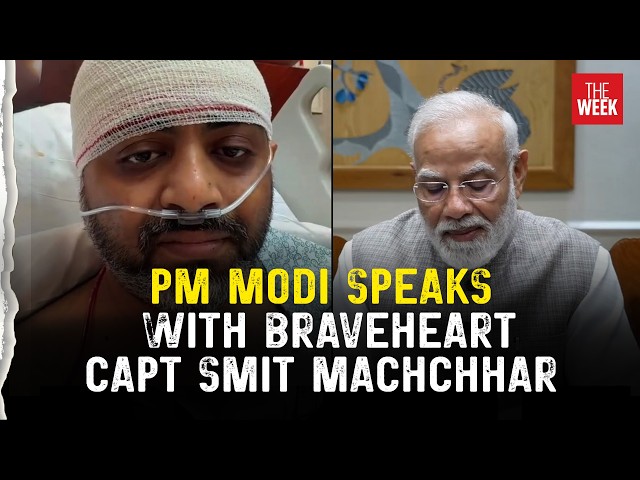 WATCH | PM Narendra Modi speaks with braveheart pilot Captain Smit Machchhar