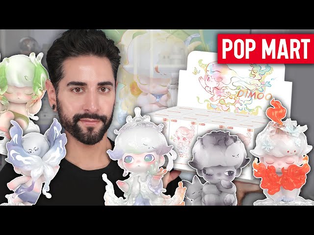 Unboxing POP MART DIMOO -  Shapes In Nature - FULL Series BLIND BOXES!💜