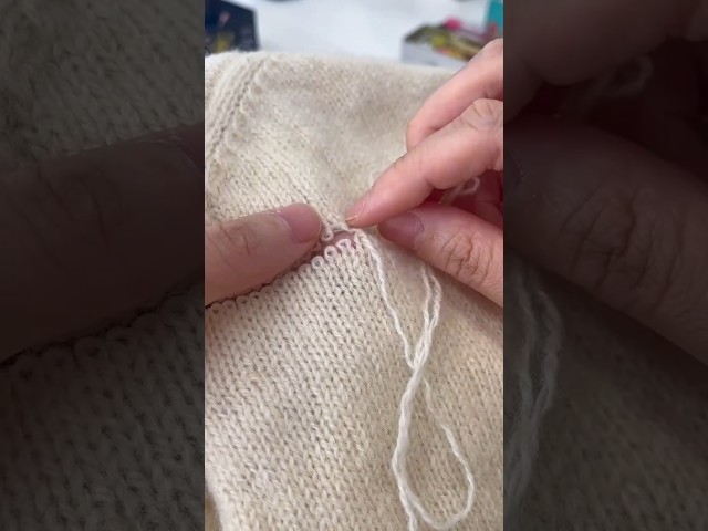 Sweater stitch hack