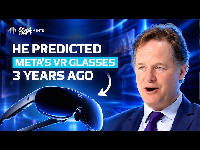 Nick Clegg on the Future of Augmented Reality | World Governments Summit