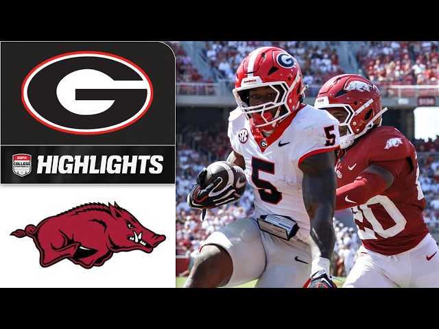 Georgia Bulldogs vs. Arkansas Razorbacks | Full Game Highlights | ESPN College Football