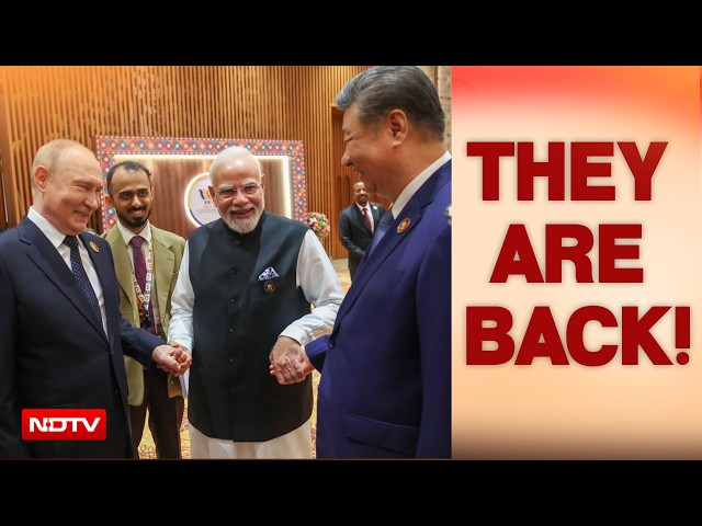PM Modi Shares Photo With Xi Jinping, Vladimir Putin At BRICS Summit In Delhi