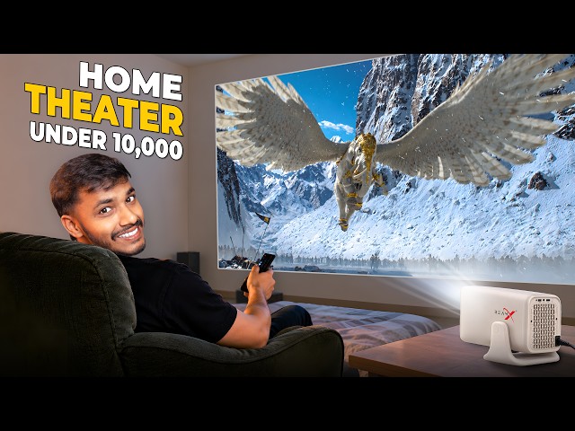 I Built a Home Theater Under ₹10,000!