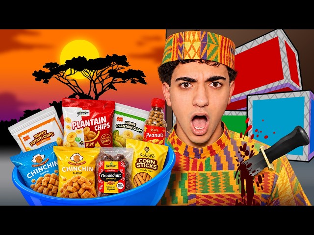 MM2, But If I DIE, I Eat EXOTIC AFRICAN Candies...
