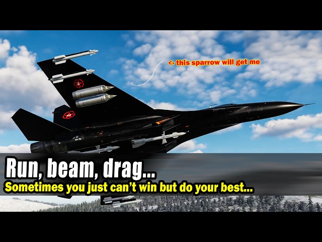 DCS World Contention | Su-27, Outnumbered. I'm here to Drag & Distract you 😎