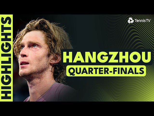 Rublev, Medvedev & Bu Feature in Quarter-Finals 👀 | Hangzhou 2026 Highlights