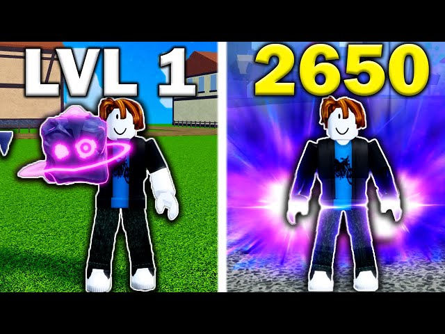 Noob To Max With GRAVITY FRUIT In Blox Fruits