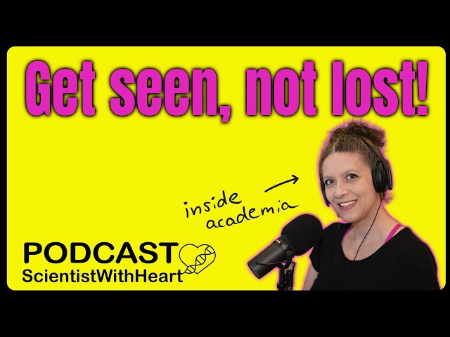 Ep26 Building your scientific presence: social media | ScientistWithHeart Podcast
