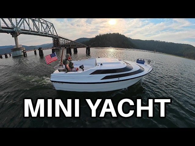 Second Night on my Mini Yacht Boat Camper