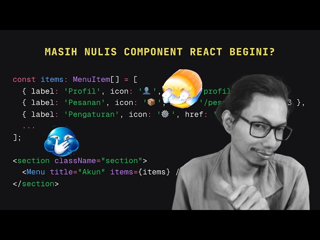cara nulis react component yang baik dan belum tentu benar