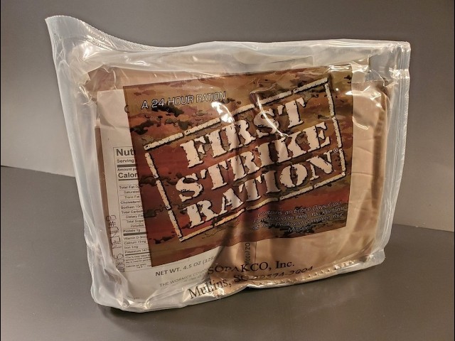 2024 US FSR 24 Hour Ration Review Honey BBQ Chicken Sandwich MRE Tasting Test Meal Ready to Eat