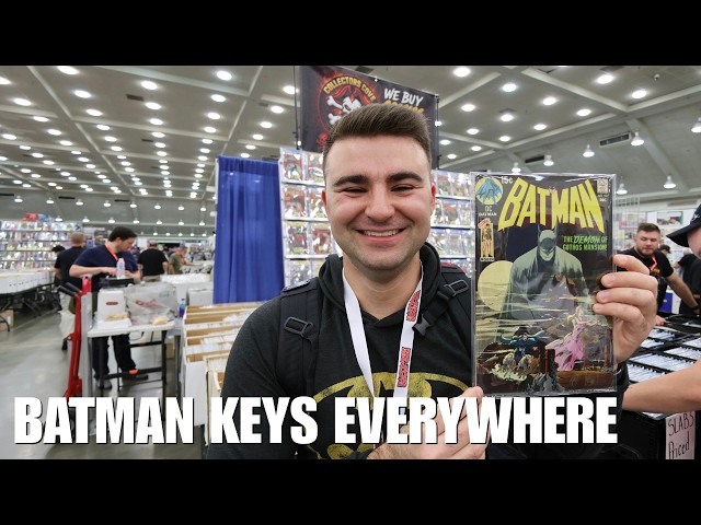 I Bought Some HUGE Batman Keys at Baltimore Comic Con | Day 1 2026