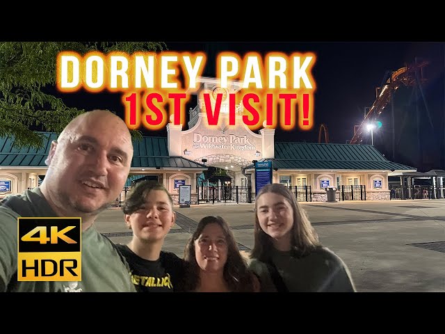 Our First Visit to Historic Dorney Park! Riding 100+ year old Rides!