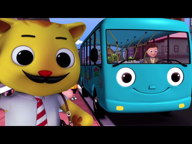 Cat & Animals On The Bus | Little Baby Bum 🚌Nursery Rhymes for Kids
