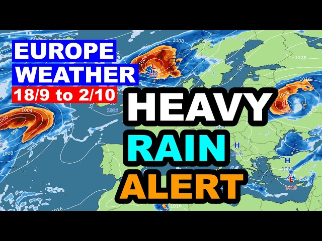 Massive Rain Wave Incoming: Europe 15-Day Outlook (ECMWF Model)