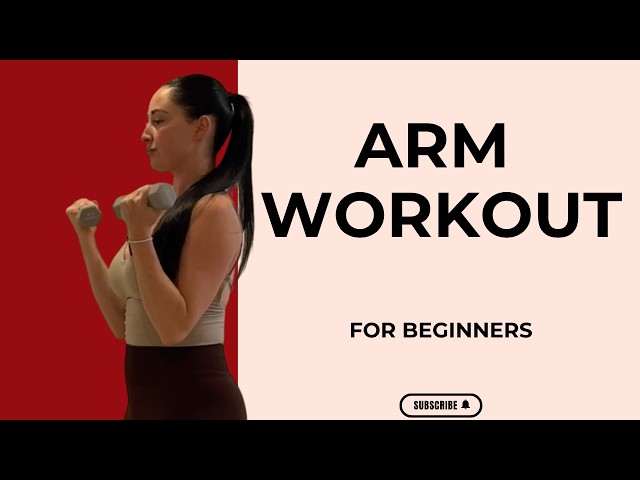 Arm Workout for BEGINNERS | 10 minutes