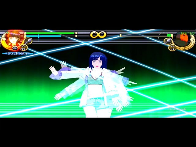 Hinata Hyuuga. Naruto ninja impact. Psp. 