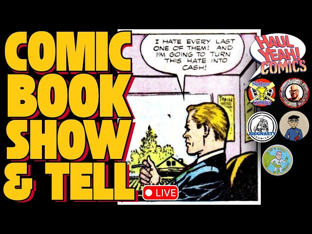 Back to Our Regularly Scheduled Nonsense! |🔴LIVE| Comic Book Show & Tell #nostalgia #humor