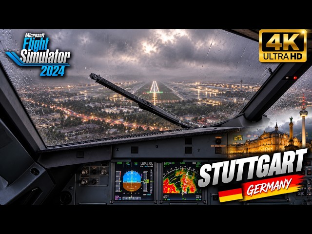 🔥 DLSS 5 + RTX 5090 IS INSANE! 🤯 | Stuttgart Landing in MSFS 2024