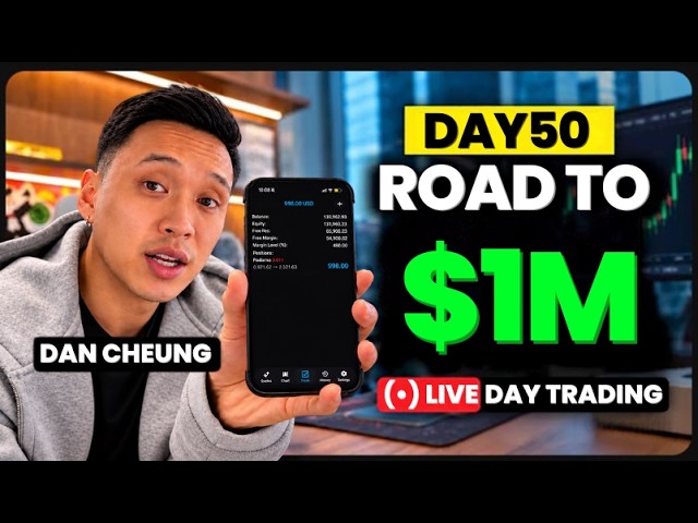 $1m prop firm challenge live day trading | Dan Cheung