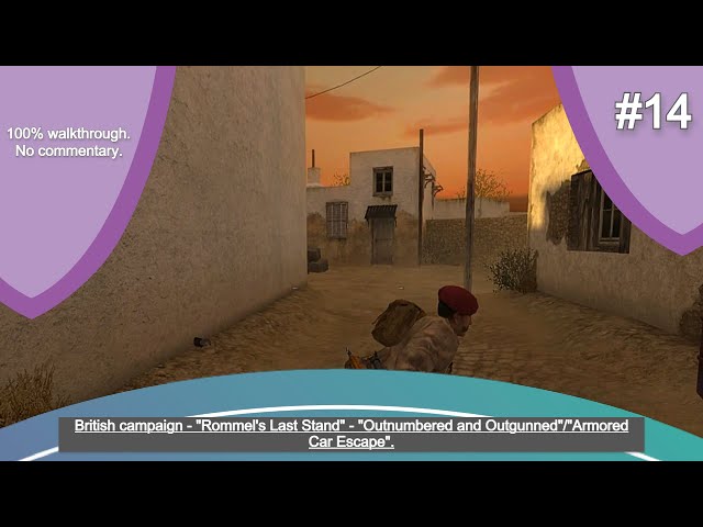 "CoD: 2" (2005, PC) - blind playthrough - part 14 - mission 14 - "Outnumbered and Outgunned".