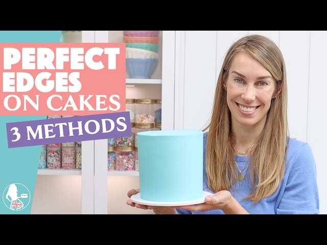 3 Methods for Sharp Cake Edges (That Actually Work)