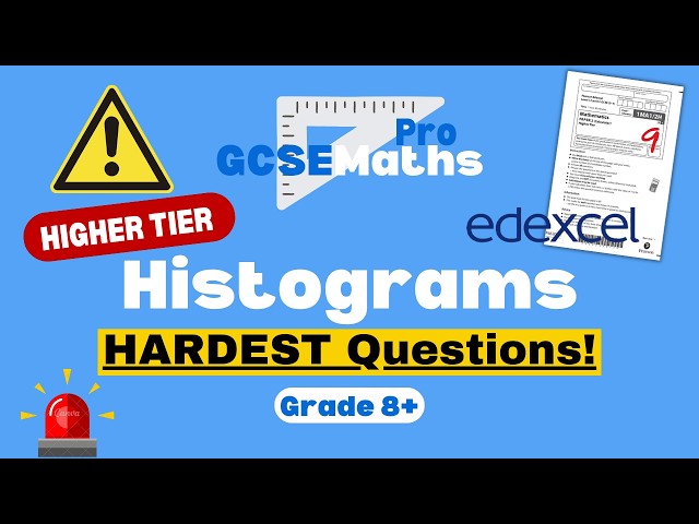 HARDEST EDEXCEL HISTOGRAM QUESTIONS | Mean & Median | GCSE Maths Pro