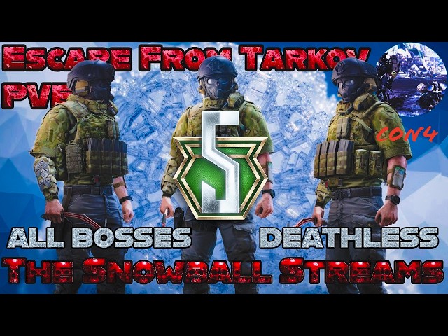 LIVE - CAN I FINISH THE SNOWBALL BEFORE ZOMBIES? 11/13 LVL 45 PRESTIGE 5 THE SPEEDRUN OF EFT PVE 24