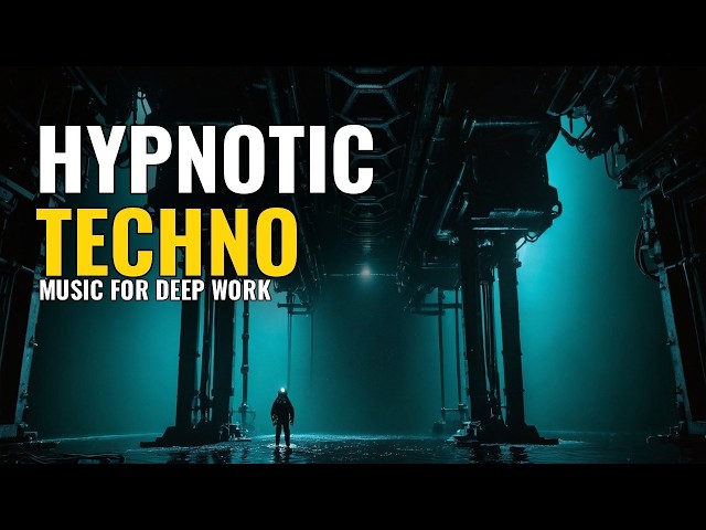 PRESSURE ZONE | Hypnotic Techno for Deep Work & Focus (62 min)