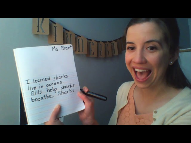 ELA, Kindergarten, 5/8, Making Meaning