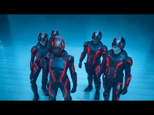 Dillinger Soldiers Infiltrate ENCOM's Server Farm (IMAX) | TRON: Ares