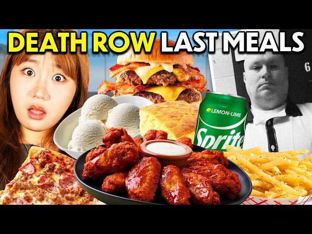 Trying & Rating Death Row Last Meals!