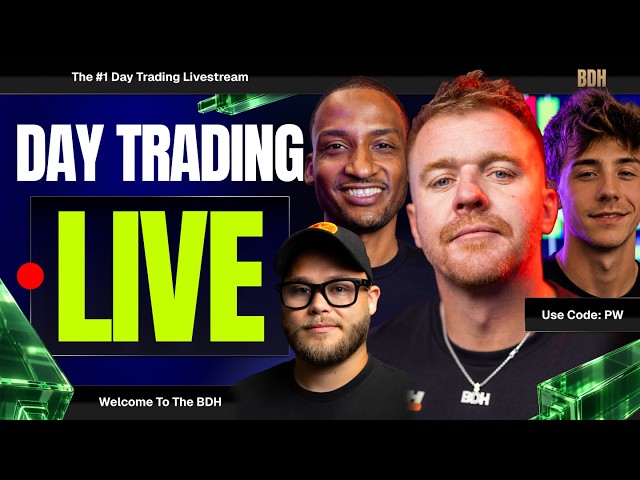 DayTrading LIVE! #1 Watched Futures Trading Stream!