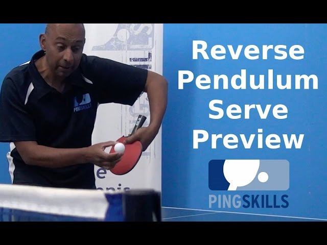 Reverse Pendulum Serve Preview | Table Tennis | PingSkills