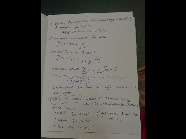 Statistical Physics lecture 1#physics #ugc #lecturerphysics #mastercadrephysics 